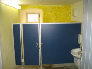 Unsere Aussentoilette